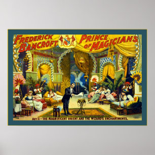 Poster Frederick Bancroft, Prince des Magiciens