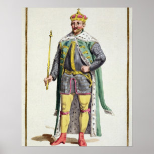 Poster Frederick II (1534-88) Roi du Danemark de 'Receu