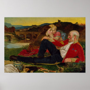 Poster Frederick Sandys - Automne