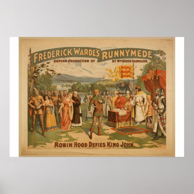 Poster Frederick warde (Devant)