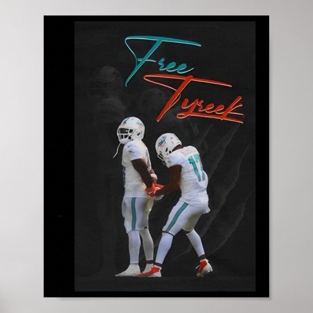 Poster Free Hill Tyreek (Devant)