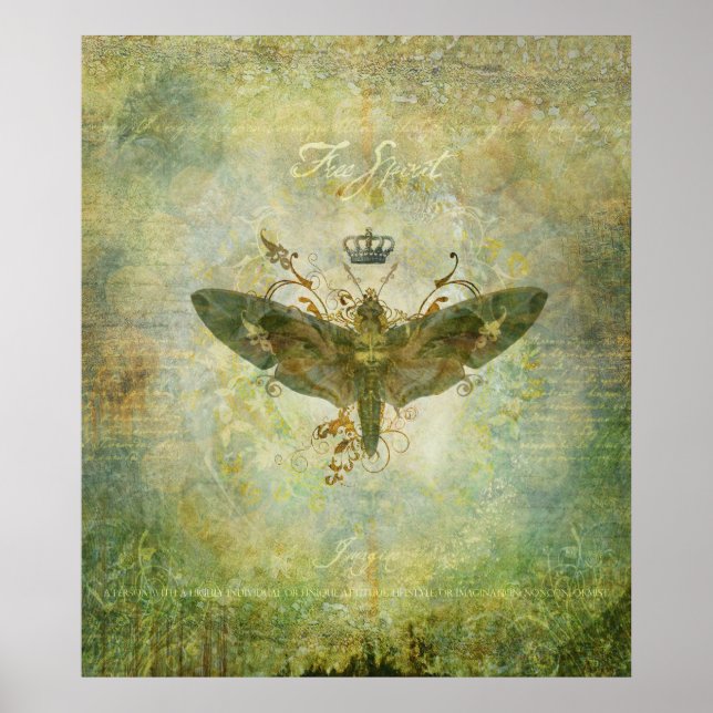 Poster Free Spirit (Devant)