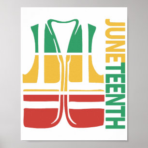 Poster Freedom Day Vest Coworker Swagazon Associé Junet