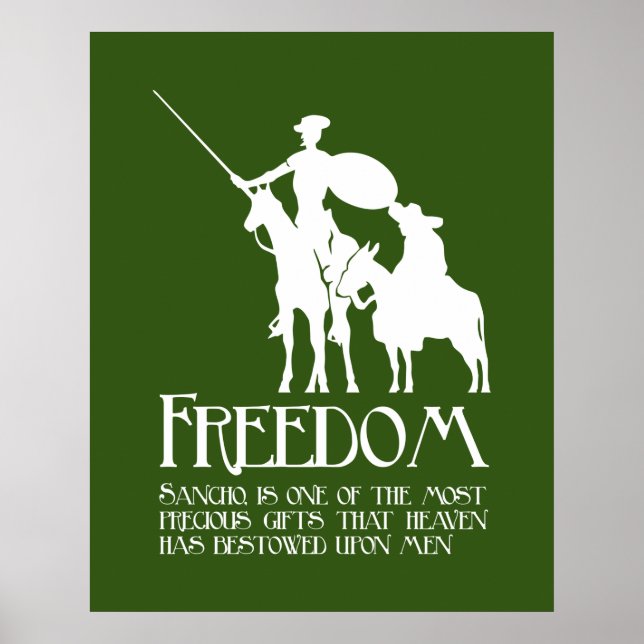 Poster Freedom, Sancho (Devant)