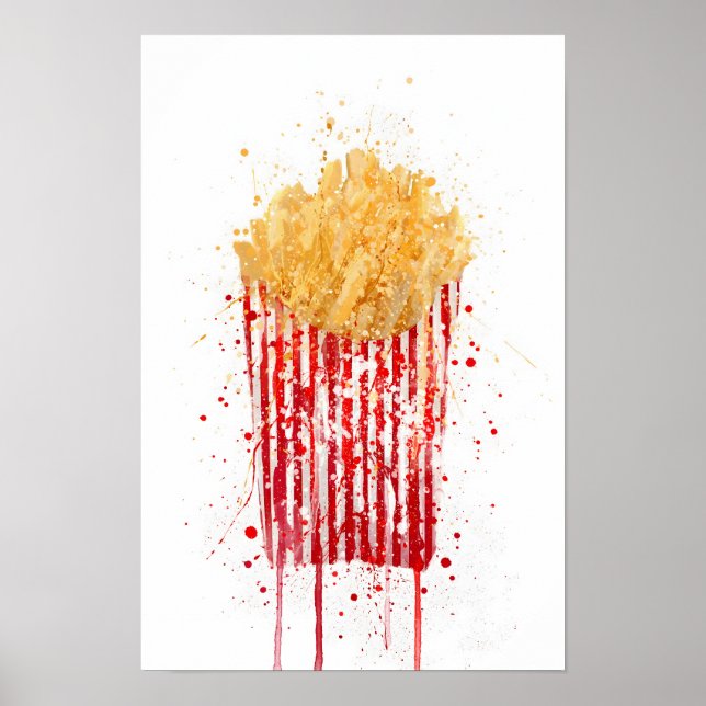Poster French Fries (Devant)