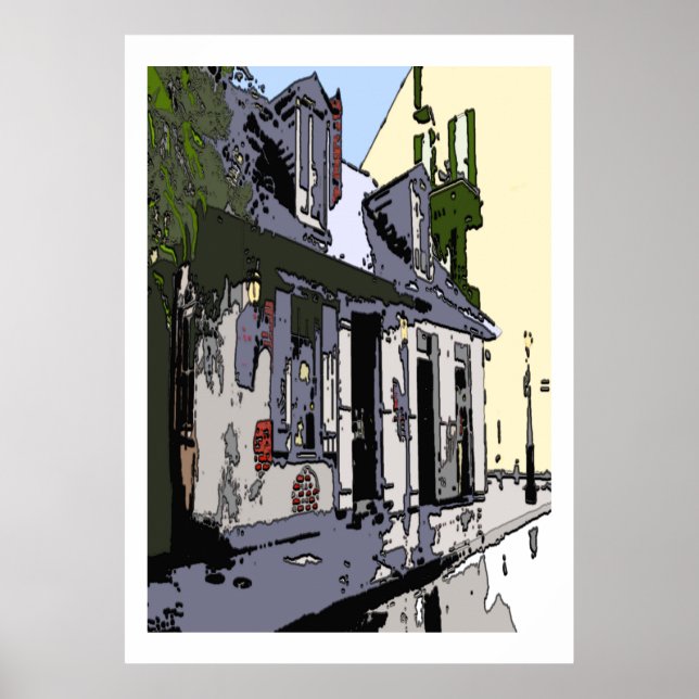 Poster French Quarter Black Smith Shop (Devant)