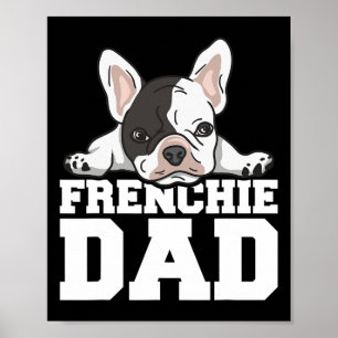 Poster Frenchie Papa Cite Pour Ton Père Français