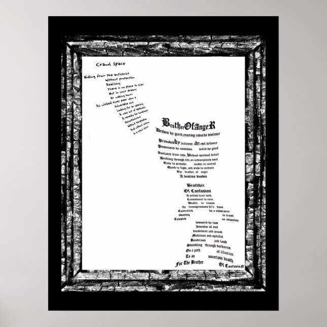 Poster Frère de la colère et de la confusion (Devant)