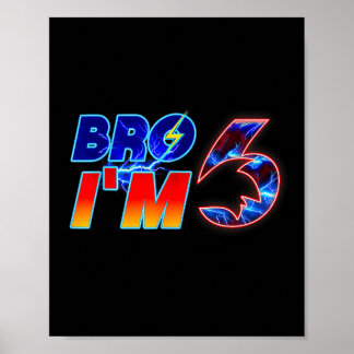 Poster Frère Im 6e anniversaire de la famille des garçons
