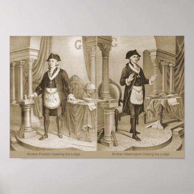 Poster Frères Ben et George (Devant)