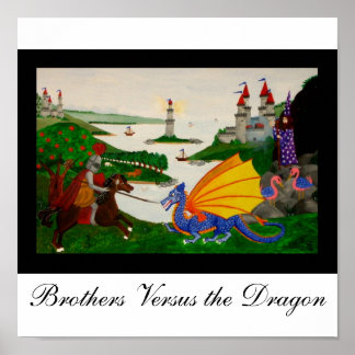 Poster Frères contre le dragon