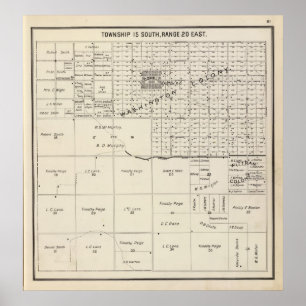 Poster Fresno County, California 6