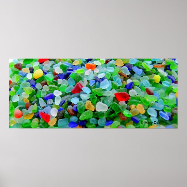 Poster Fresque en verre marin (Devant)