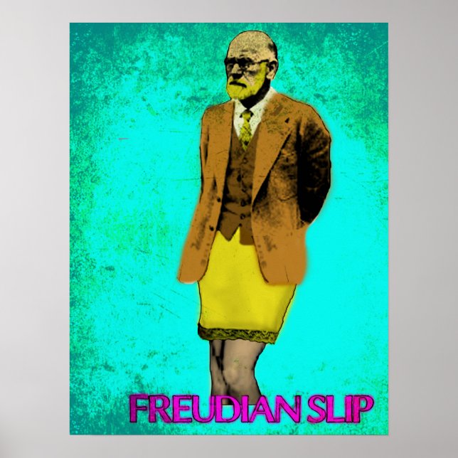 Poster Freudian Slip Grunge Pop Art Meme (Devant)