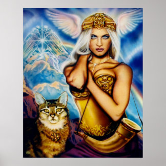 Poster Freya par Lisa Iris
