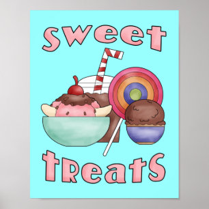 Poster friandises