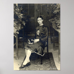 Poster Frida Kahlo a assis