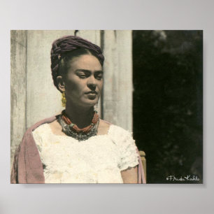 Poster Frida Kahlo Blush Photographie