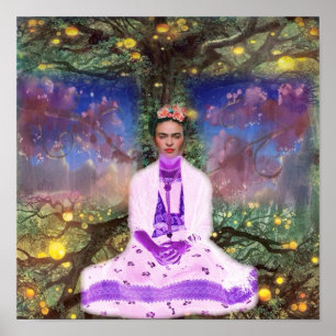 Poster Frida Kahlo - hommage