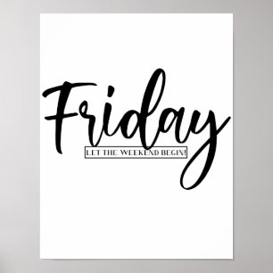 Poster Friday - let the weekend begin !