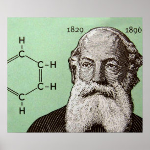 Poster Friedrich August Kekule