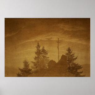 Poster Friedrich - Croix En Montagne 1805