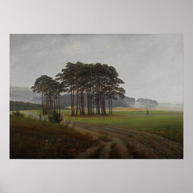 Poster Friedrich - Cycle diurne, Midi (Devant)