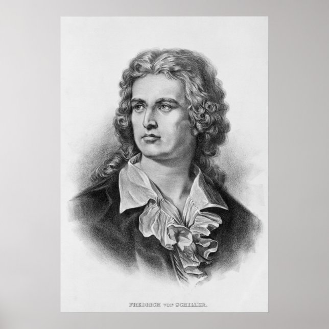 Poster Friedrich Schiller (Devant)