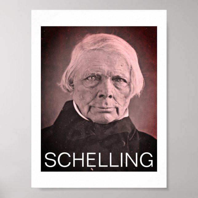 Poster Friedrich Wilhelm Joseph Schelling (Devant)