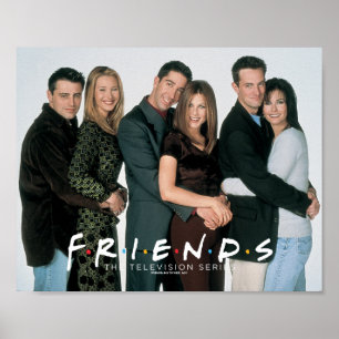 Poster FRIENDS™  Couples s'enlacant