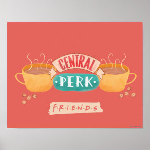 Poster FRIENDS™   Mais d'abord du café - Central Perk