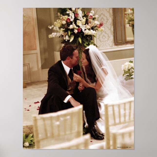 Poster FRIENDS™| Mariage de Chandler et Monica (Devant)