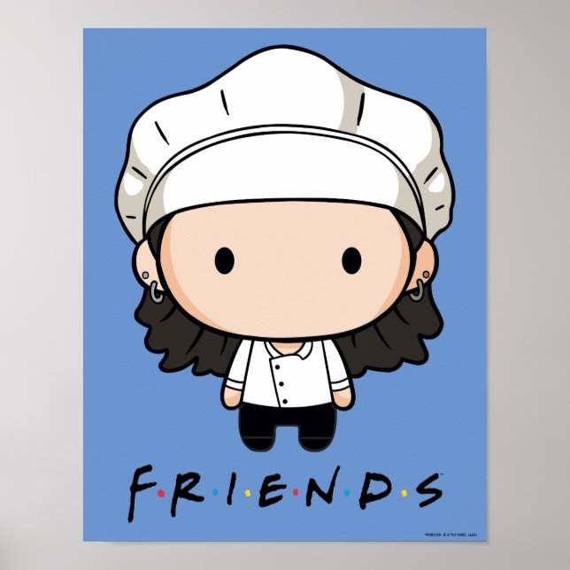 Poster FRIENDS™ | Monica Chibi (Devant)