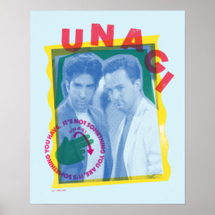 Poster FRIENDS™   Ross & Chandler - Unagi