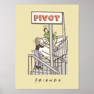 Poster FRIENDS™   Ross et Rachel PIVOT