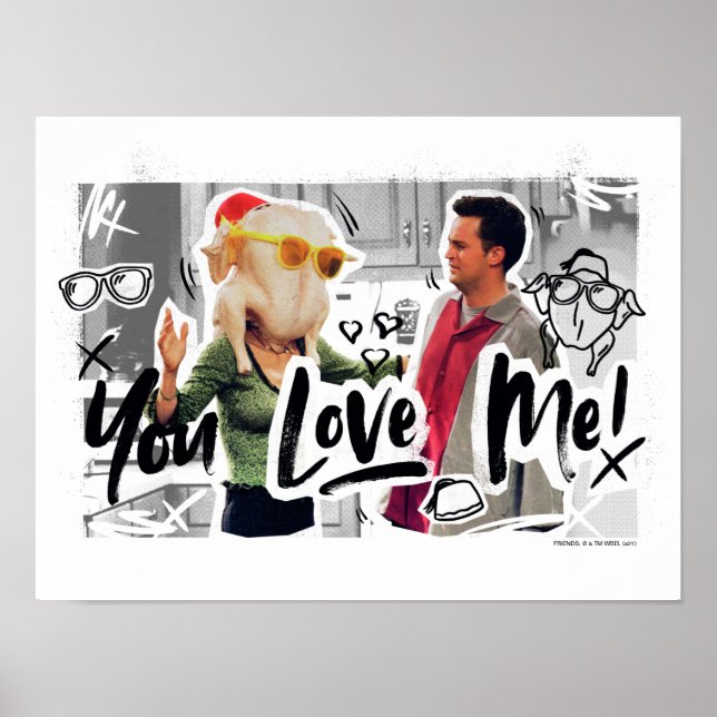 Poster FRIENDS™| Thanksgiving Tête Monica (Devant)