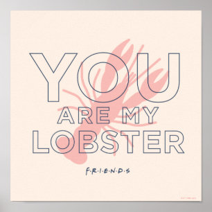 Poster FRIENDS™ Tu es mon homard