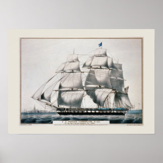 Poster &,'Frigate Cumberland'