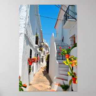 Poster Frigiliana Andalucia Costa Del Sol Espagne