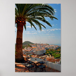 Poster Frigiliana Andalucia Costa Del Sol Espagne