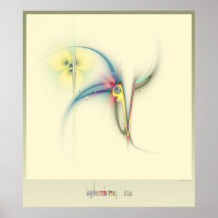 Poster frilled coquette