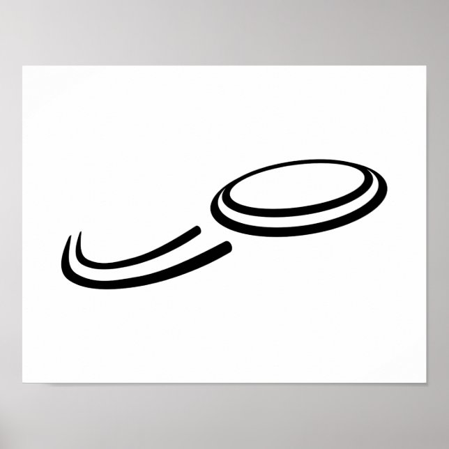 Poster Frisbee (Devant)