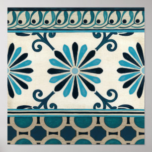 Poster Frise Non-Embellie II d'indigo