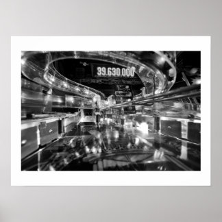 Poster Frissons dans l'affiche de pinball 3D