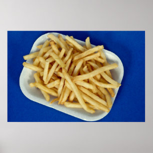 Poster frites britanniques