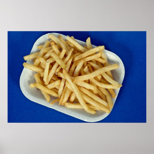 Poster frites britanniques (Devant)