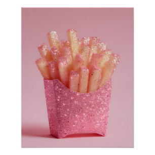 Poster Frites scintillantes