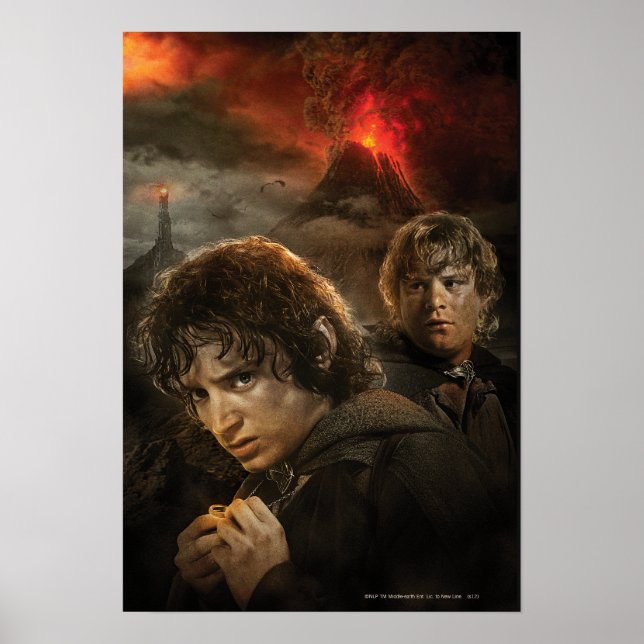 Poster FRODO™ et Samwise (Devant)