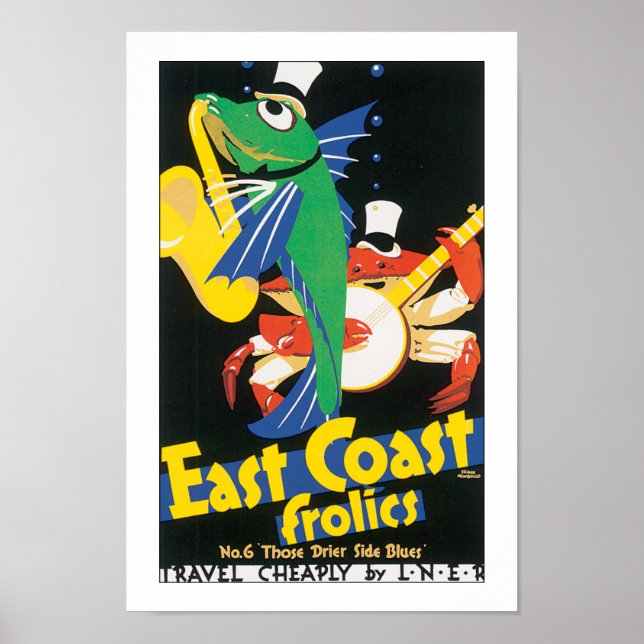 Poster Frolite de la côte Est (Devant)