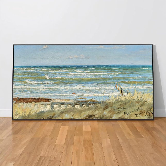 Poster From Hornbæk beach, PS Kroyer (Créateur téléchargé)